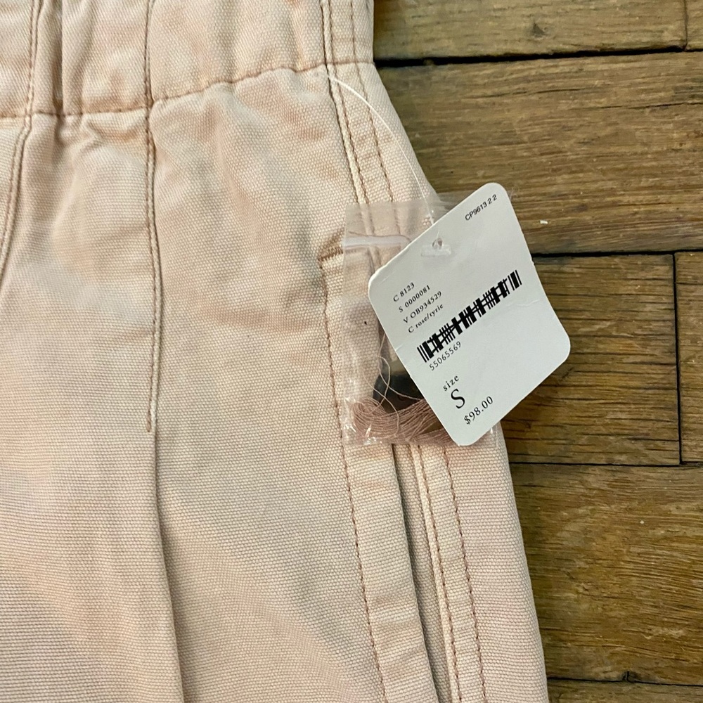 FREE PEOPLE Margate Pleated Trousers Rose NWT - Picture 7 of 10